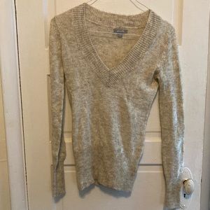 Vintage dELiA*s Alpaca + Acrylic Blend Sweater // Cream  Winter Layering Sweater